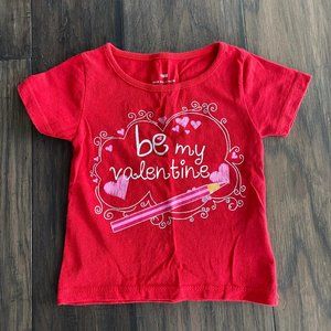 Girls 18 Month Valentine's Day Shirt